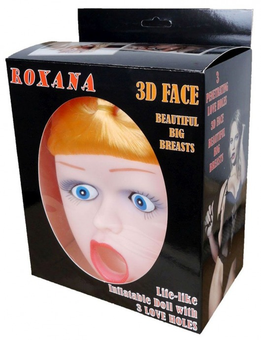 Надувная секс-кукла Roxana 3D - Boys of Toys - в Стерлитамаке купить с доставкой