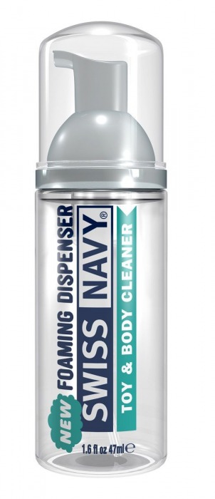 Очищающая пенка для игрушек и тела Toy   Body Cleaner Foamer - 47 мл. - Swiss navy - купить с доставкой в Стерлитамаке