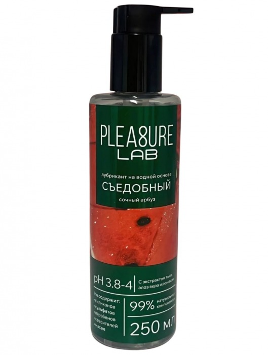 Лубрикант на водной основе Pleasure Lab с ароматом арбуза - 250 мл. - Pleasure Lab - купить с доставкой в Стерлитамаке