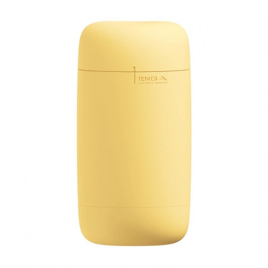 Желтый мастурбатор Tenga Puffy - Tenga - в Стерлитамаке купить с доставкой