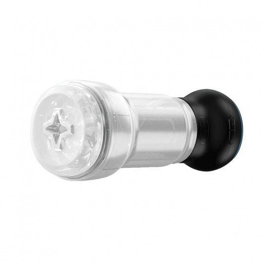Набор PowerBlow   Feel Pocket Stroker Crystal: мастурбатор и интерактивная насадка - Kiiroo - в Стерлитамаке купить с доставкой