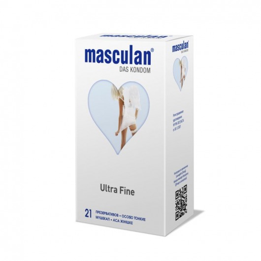 Особо тонкие презервативы Masculan Ultra Fine - 21 шт. - Masculan - купить с доставкой в Стерлитамаке