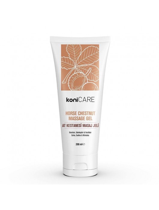 Расслабляющий массажный гель Konicare Horse Chestnut Massage Gel - 200 мл. - KoniCARE - купить с доставкой в Стерлитамаке
