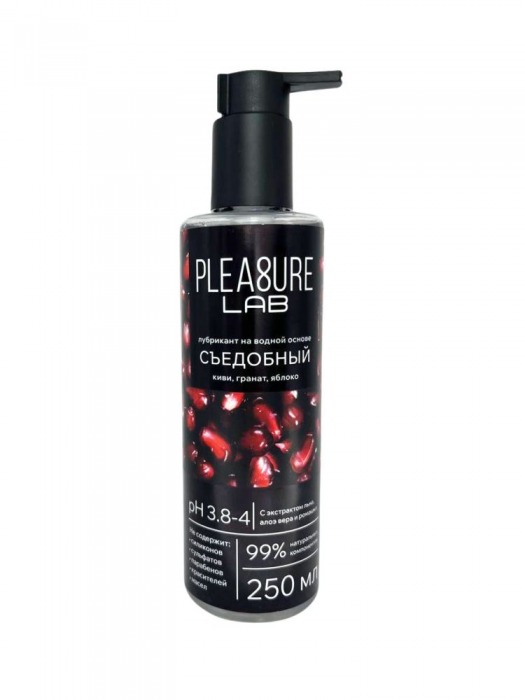 Лубрикант на водной основе Pleasure Lab с ароматом киви, граната и яблока - 250 мл. - Pleasure Lab - купить с доставкой в Стерлитамаке