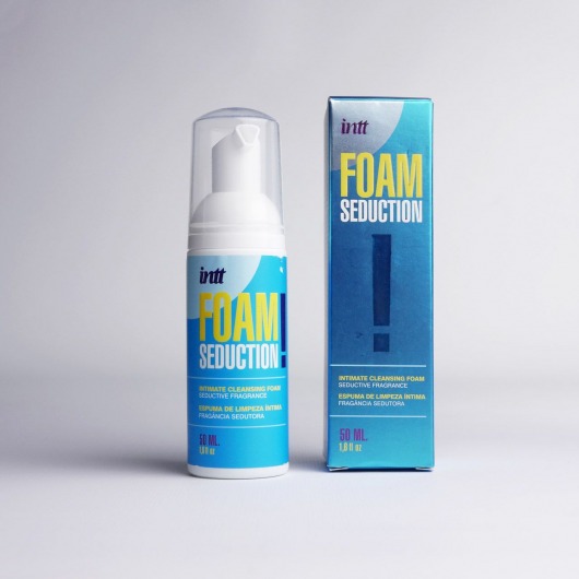 Очищающая пенка для тела Foam Seduction - 50 мл. - INTT - купить с доставкой в Стерлитамаке