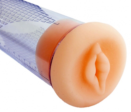 Телесный уплотнитель для вакуумной помпы в виде вагины - Boys of Toys - в Стерлитамаке купить с доставкой