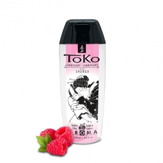 Интимная смазка TOKO Aroma Raspberry Feeling с ароматом малины - 165 мл. - Shunga - купить с доставкой в Стерлитамаке