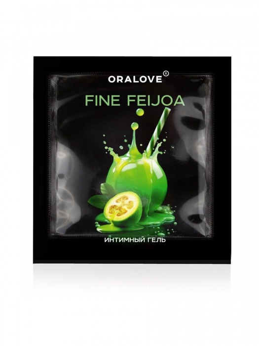 Саше съедобной оральной смазки OraLove с ароматом фейхоа - 3 гр. - Биоритм - купить с доставкой в Стерлитамаке