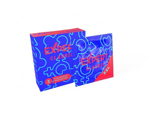 Презервативы увеличенного размера Expert Classic XXL - 3 шт. - Expert - купить с доставкой в Стерлитамаке