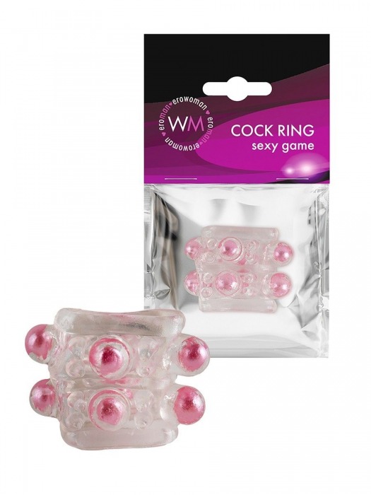 Прозрачная насадка на пенис с цветными шариками - Erowoman-Eroman - в Стерлитамаке купить с доставкой