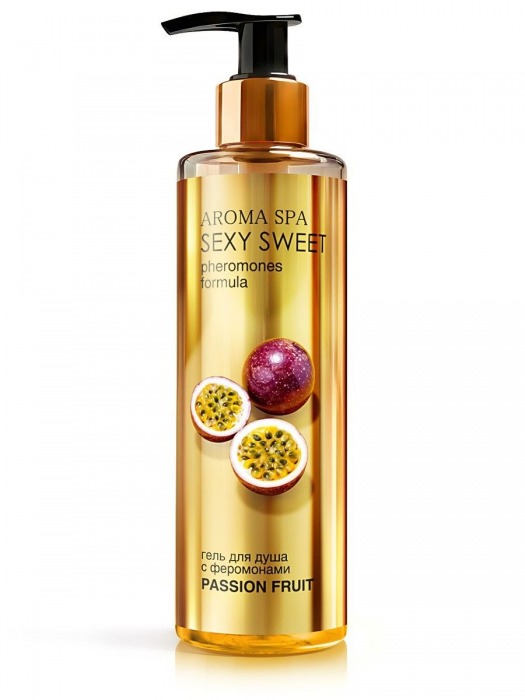 Гель для душа с феромонами и ароматом маракуйи Passion Fruit - 200 мл. -  - Магазин феромонов в Стерлитамаке