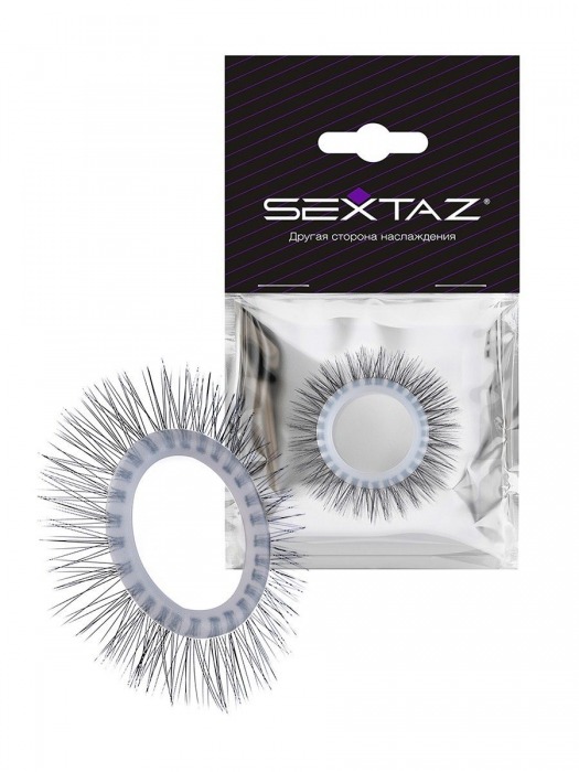 Круглое эрекционное кольцо с «ресничками» - Sextaz - в Стерлитамаке купить с доставкой