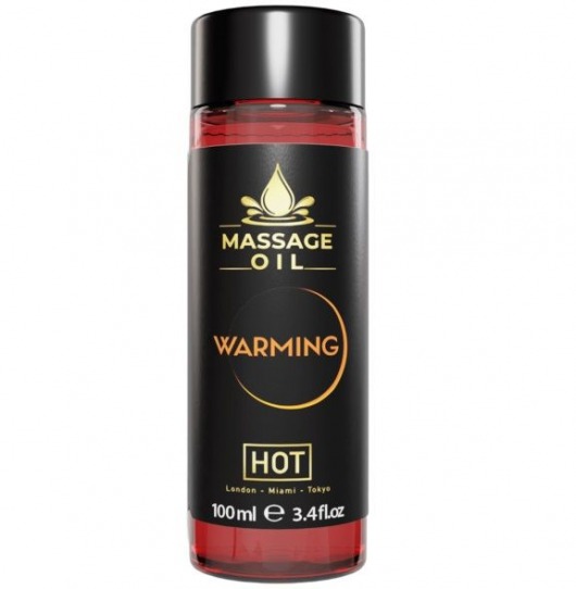 Массажное масло с согревающим эффектом Massage Oil Warming - 100 мл. - HOT - купить с доставкой в Стерлитамаке