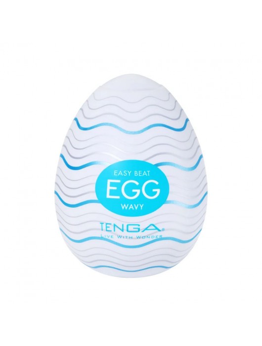 Мастурбатор-яйцо Tenga Egg Wavy - Tenga - в Стерлитамаке купить с доставкой