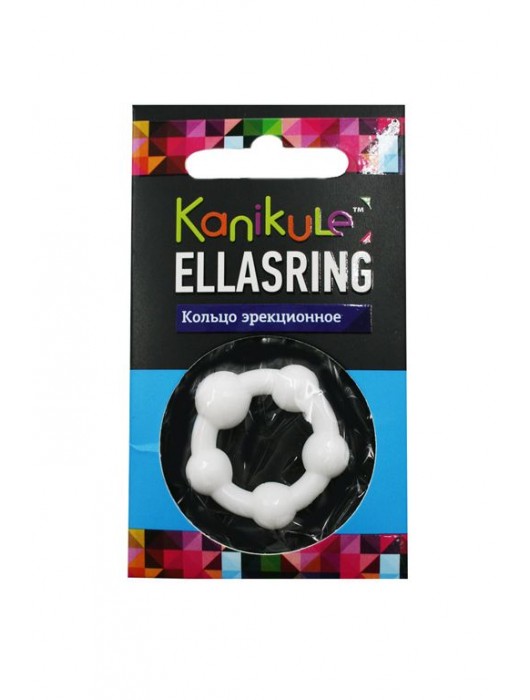 Цветное эрекционное кольцо с шариками Ellasring - Sitabella - в Стерлитамаке купить с доставкой