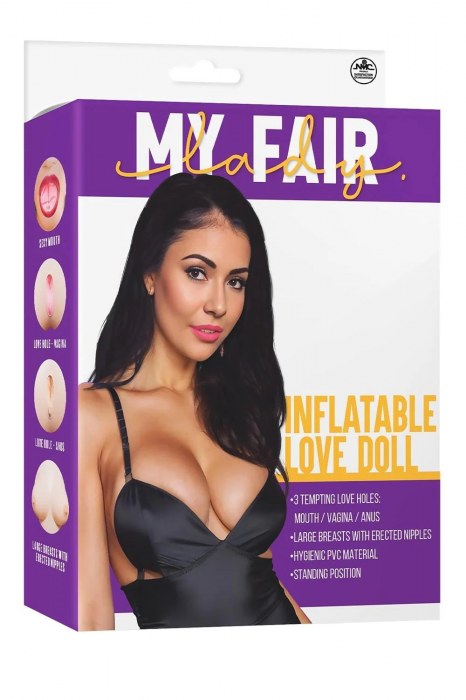 Телесная надувная секс-кукла с 3 любовными отверстиями - NMC - в Стерлитамаке купить с доставкой