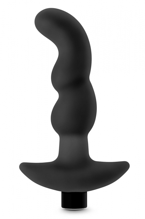 Черный вибромассажер простаты Prostate Massager 03 - 15,2 см. - Blush Novelties - в Стерлитамаке купить с доставкой