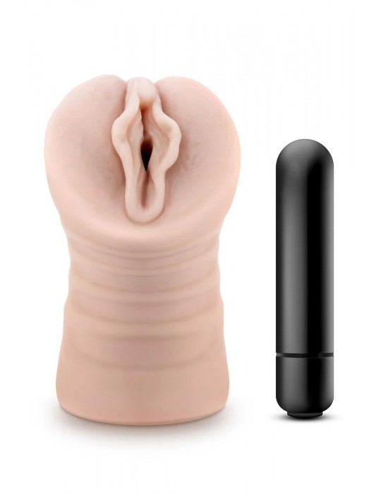 Телесный мастурбатор-вагина Destini - Blush Novelties - в Стерлитамаке купить с доставкой