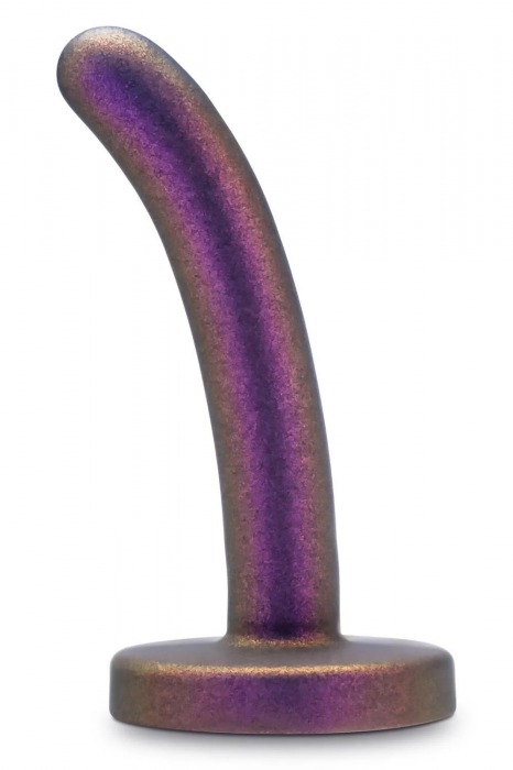 Фиолетовая насадка с гладкой поверхностью Surrender 4.75 Inch Beginner Pegging Dildo - 12 см. - Blush Novelties - купить с доставкой в Стерлитамаке