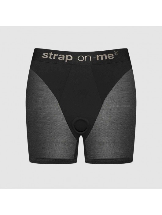 Трусики-шорты для фиксации насадок Strap-on-me Harness Lingerie Halo - size S - Strap-on-me - купить с доставкой в Стерлитамаке