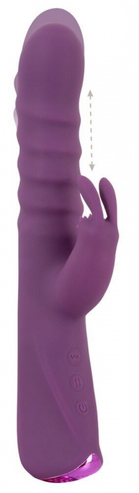 Фиолетовый вибратор-кролик 2 Function Rabbit Vibrator - 23,7 см. - Orion