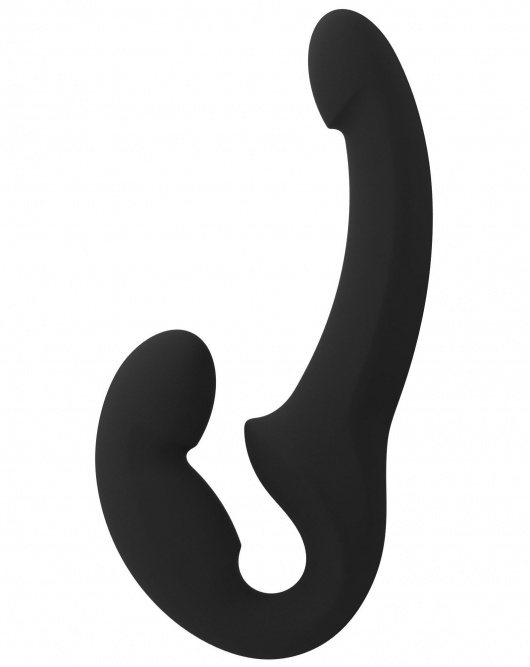 Черный безремневой страпон Share Lite - Fun Factory - купить с доставкой в Стерлитамаке