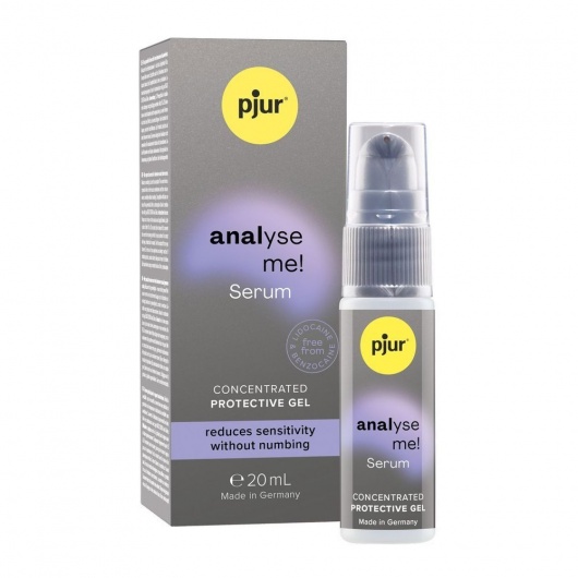 Расслабляющая анальная сыворотка pjur Analyse Me Serum - 20 мл. - Pjur - купить с доставкой в Стерлитамаке