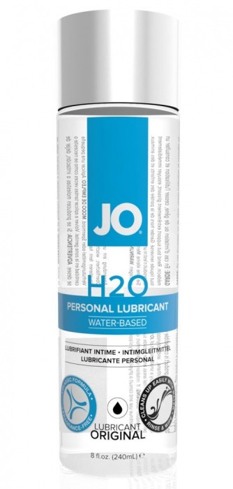 Нейтральный лубрикант на водной основе JO Personal Lubricant H2O - 240 мл. - System JO - купить с доставкой в Стерлитамаке