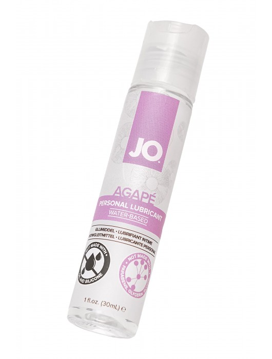 Лубрикант на водной основе для женщин JO AGAPE ORIGINAL - 30 мл. - System JO - купить с доставкой в Стерлитамаке