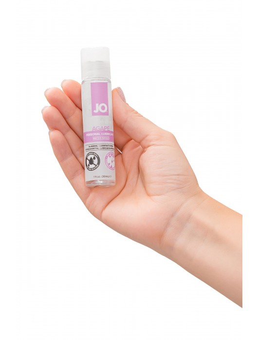 Лубрикант на водной основе для женщин JO AGAPE ORIGINAL - 30 мл. - System JO - купить с доставкой в Стерлитамаке