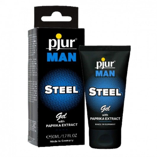 Эрекционный гель для пениса pjur MAN Steel Gel - 50 мл. - Pjur - купить с доставкой в Стерлитамаке