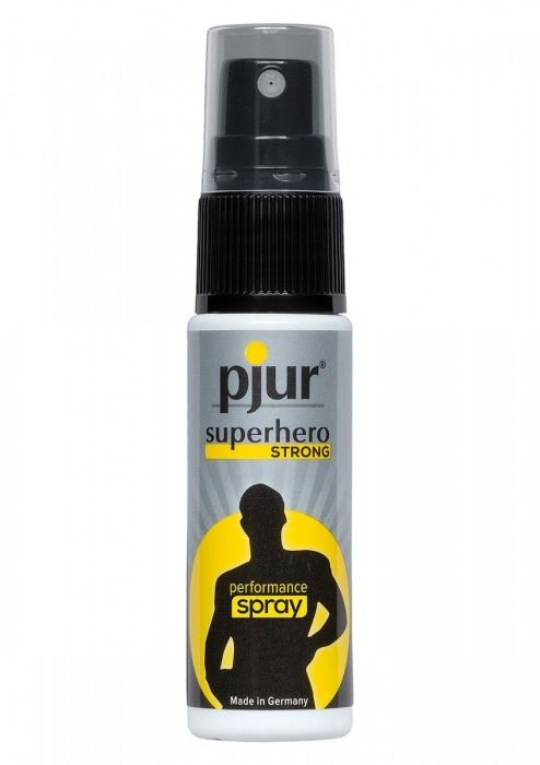 Спрей-пролонгатор длительного действия pjur SUPERHERO Strong Spray - 20 мл. - Pjur - купить с доставкой в Стерлитамаке