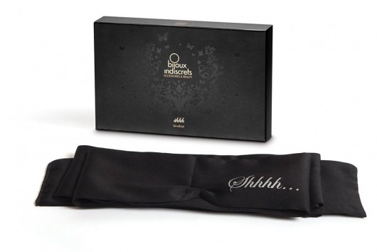 Маска-повязка на глаза Shhh Blindfold - Bijoux Indiscrets - купить с доставкой в Стерлитамаке