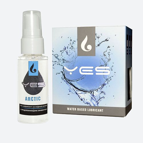 Интимный гель-лубрикант Yes Arctic с продлевающим эффектом - 30 мл. - Sitabella - купить с доставкой в Стерлитамаке