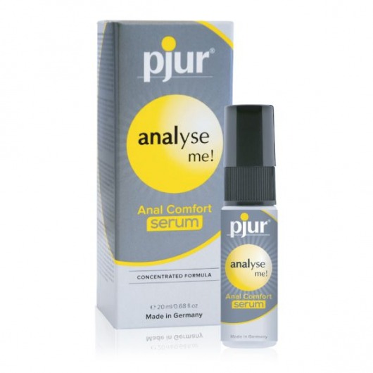 Анальный спрей pjur ANALYSE ME Serum - 20 мл. - Pjur - купить с доставкой в Стерлитамаке