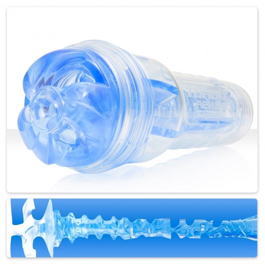 Мастурбатор Fleshlight Turbo - Trust Blue Ice - Fleshlight - в Стерлитамаке купить с доставкой