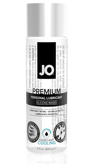 Охлаждающий лубрикант на силиконовой основе JO Personal Premium Lubricant Cooling - 60 мл. - System JO - купить с доставкой в Стерлитамаке