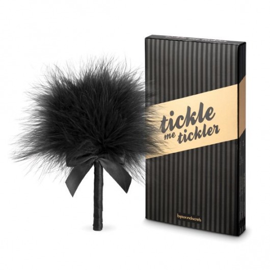 Пуховка для эротических игр Tickle Me Tickler - Bijoux Indiscrets - купить с доставкой в Стерлитамаке