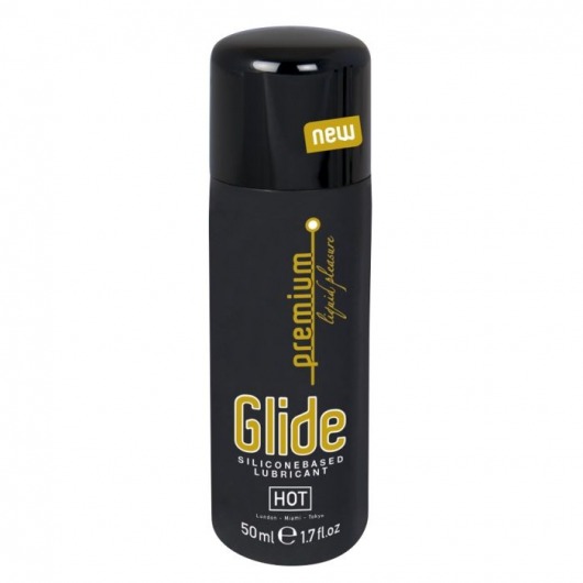 Интимный гель на силиконовой основе Premium Glide - 50 мл. - HOT - купить с доставкой в Стерлитамаке