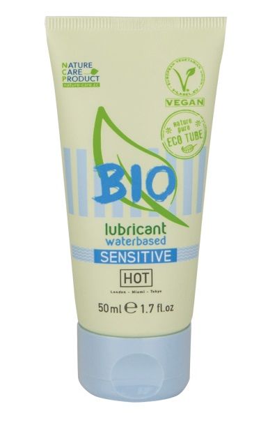 Органический лубрикант для чувствительной кожи Bio Sensitive - 50 мл. - HOT - купить с доставкой в Стерлитамаке