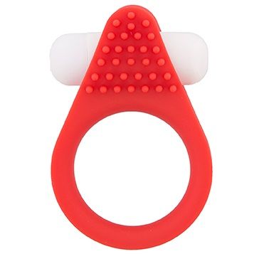 Красное эрекционное кольцо LIT-UP SILICONE STIMU RING 1 RED - Dream Toys - в Стерлитамаке купить с доставкой