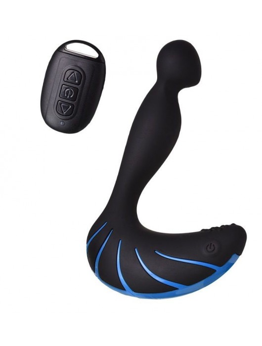 Чёрно-синий массажер простаты Erotist Third - Erotist Adult Toys - в Стерлитамаке купить с доставкой