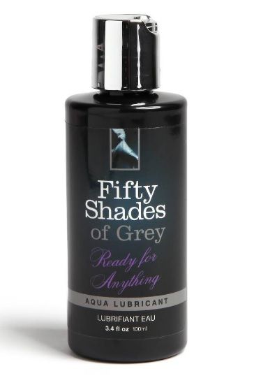 Лубрикант на водной основе Ready for Anything Aqua Lubricant - 100 мл. - Fifty Shades of Grey - купить с доставкой в Стерлитамаке