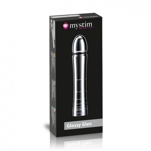 Фаллоимитатор для электростимуляции Glossy Glen Dildo - 14 см. - MyStim - купить с доставкой в Стерлитамаке