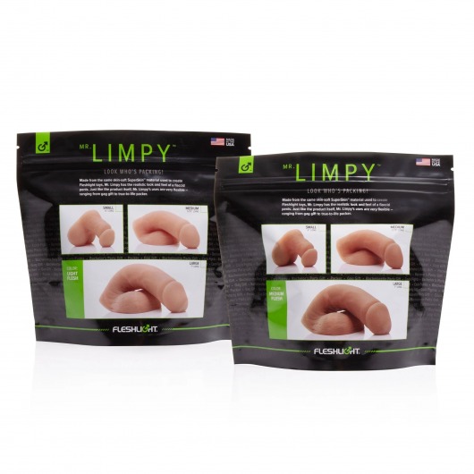 Мягкий имитатор пениса Fleshtone Limpy большого размера - 21,6 см. - Fleshlight - купить с доставкой в Стерлитамаке