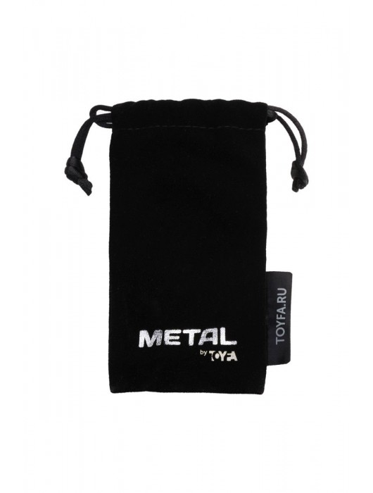 Серебристый двухсторонний карабин TOYFA Metal - ToyFa - купить с доставкой в Стерлитамаке