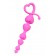 Розовая силиконовая анальная цепочка Sweety - 18,5 см. - ToyFa в Стерлитамаке Розовая силиконовая анальная цепочка Sweety - 18,5 см. - ToyFa