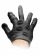 Черная стимулирующая перчатка Stimulation Glove - Shots Media BV