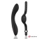 Черный вибратор с пультом-часами Anne s Desire Curve G-Spot Vibe Wireless Watchme - 20,5 см. - DreamLove купить в Стерлитамаке с доставкой в Orgasmix.ru Черный вибратор с пультом-часами Anne s Desire Curve G-Spot Vibe Wireless Watchme - 20,5 см. - DreamLove