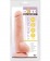 Телесный фаллоимитатор-реалистик Dual Density Dildo - 23 см. - Dream Toys купить с доставкой в интернет-магазине Orgasmix в Стерлитамаке Телесный фаллоимитатор-реалистик Dual Density Dildo - 23 см. - Dream Toys